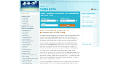 Desktop Screenshot of hotels-punta-cana.net